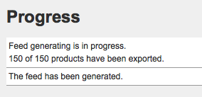 Set generation of your feeds in automatic or manual way magento feed manager