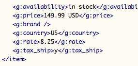 Choose the right format including necessary attributes for your feed magento product feed