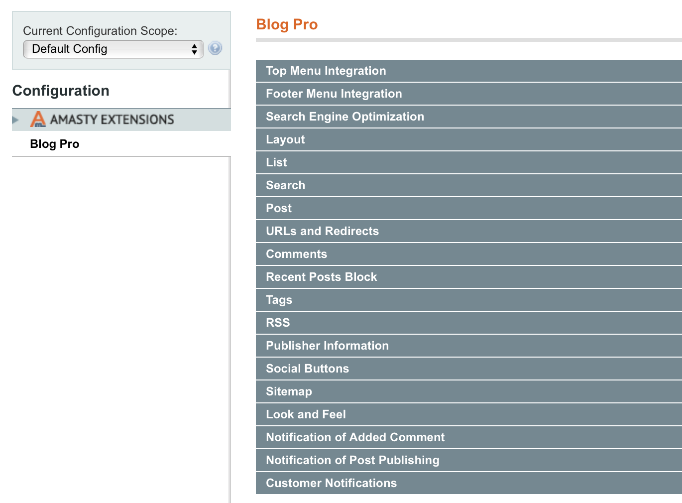 Guide for Blog Pro [Amasty Extensions FAQ]