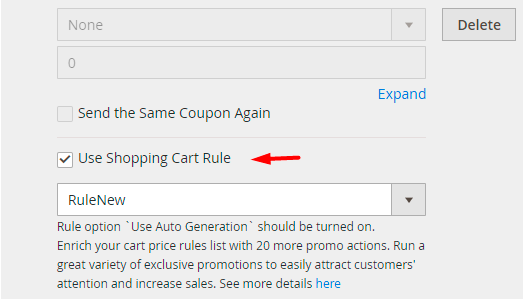 magento 2 abandoned cart use shopping cart