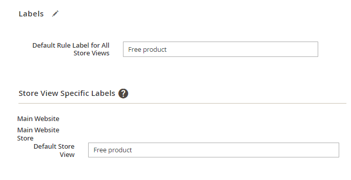 magento 2 auto add labels store views