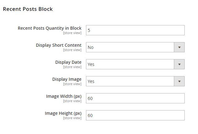 magento 2 blog pro m2 recent posts 1