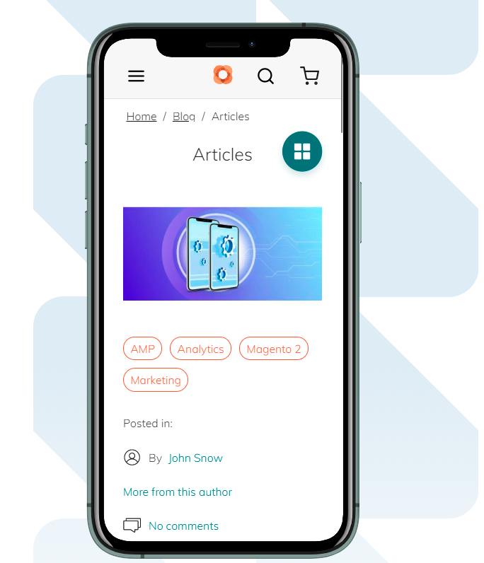 magento 2 blog pro pwa category m2
