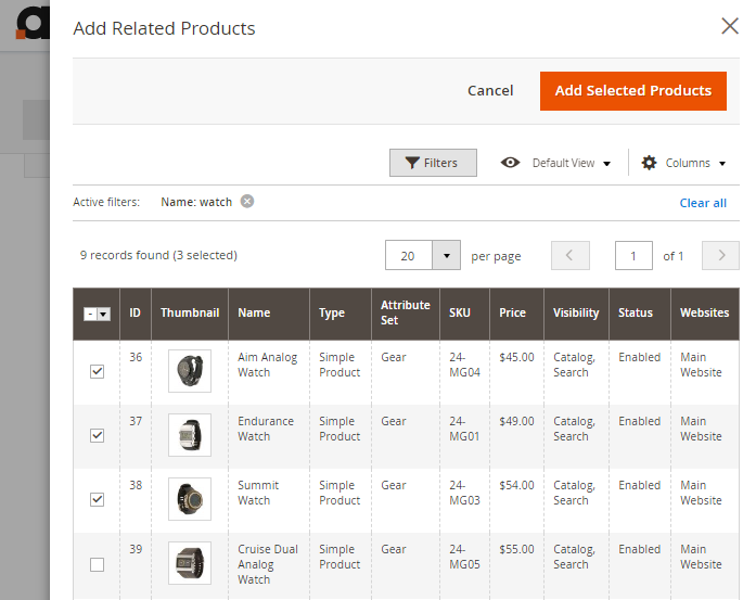 magento 2 blog pro related products 2