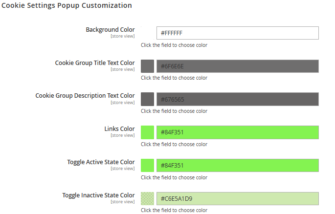 magento   2 cookie   consent cookie  settings  popup  customization   