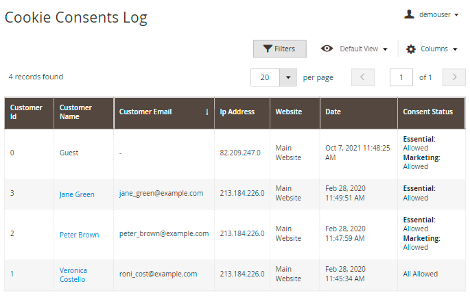magento 2 cookie consent cookie consent7
