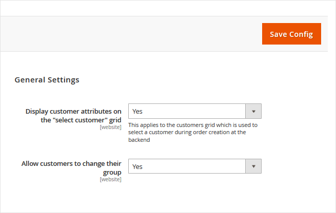 magento 2 customer attributes magento 2 customer attributes general settings 1 