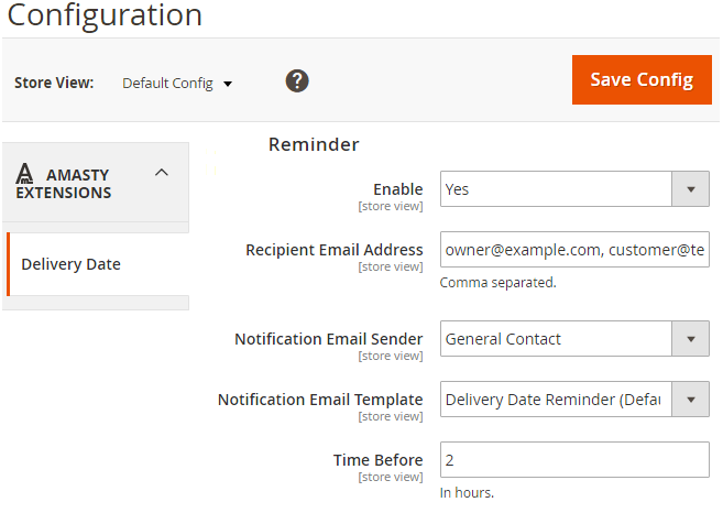 How to Configure Magento 2 Estimated Delivery Date Extension v2.x Magento 2 Estimated  Delivery Date v2.x Configuration - Plumrocket Documentation