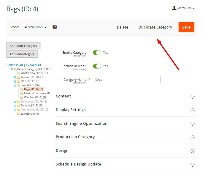 Guide for Duplicate Categories for Magento 2 [Amasty Extensions FAQ]