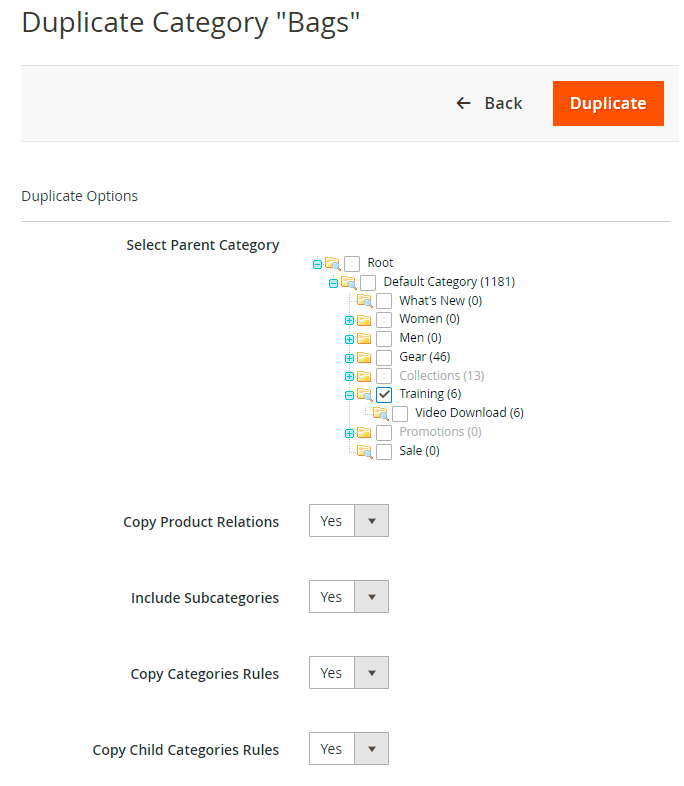 Guide for Duplicate Categories for Magento 2 [Amasty Extensions FAQ]