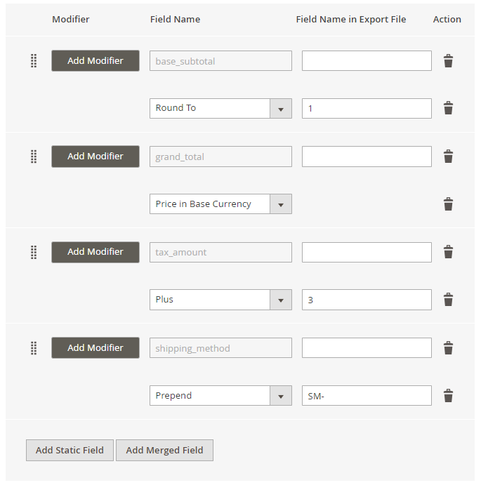 magento 2 export orders export modifiers