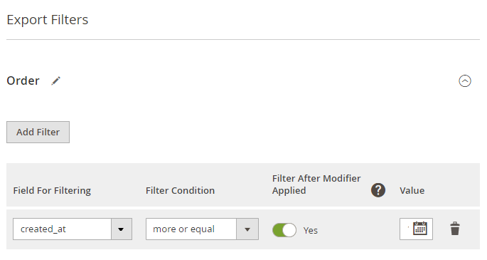 magento 2 export orders export orders last x days