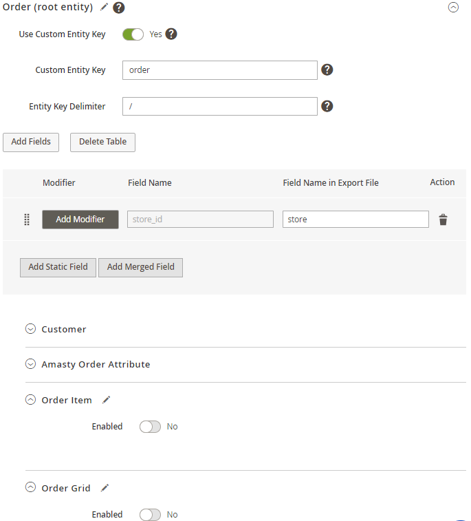 magento 2 export orders order export subentities