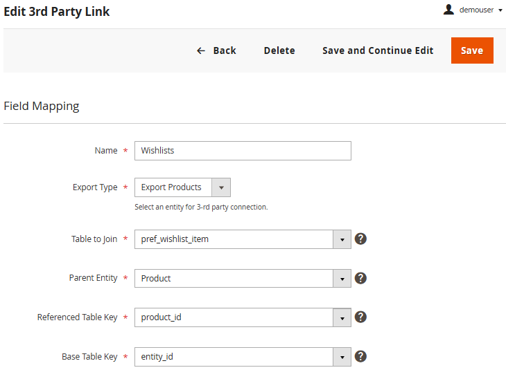 magento 2 export products 3d party 1
