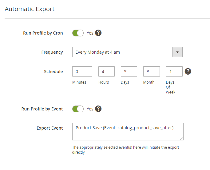 magento 2 export products export