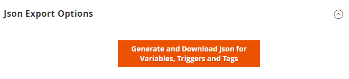 magento 2 ga4 with gtm 10 export json