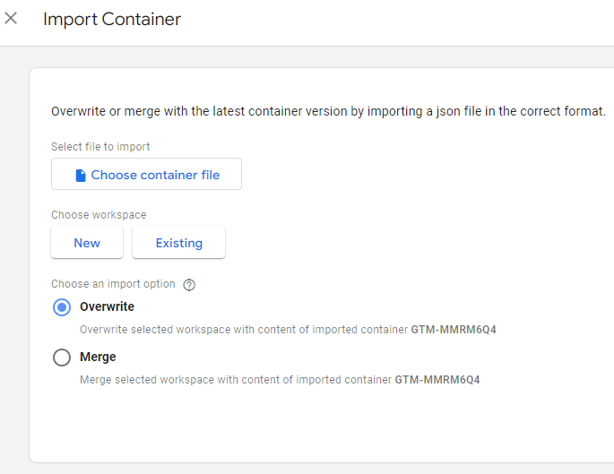 magento 2 ga4 with gtm 12 import container