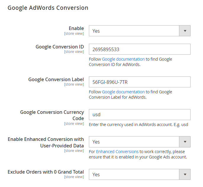 magento 2 ga4 with gtm google ads conversion 1