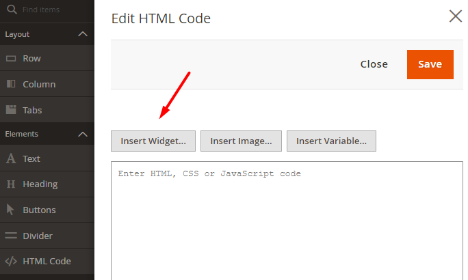magento 2 gdpr gdpr insert widget page builder
