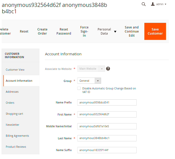 magento 2 gdpr gdpr m2 anonymous