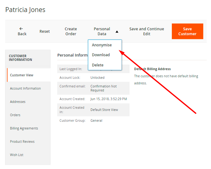 magento 2 gdpr gdpr m2 customer