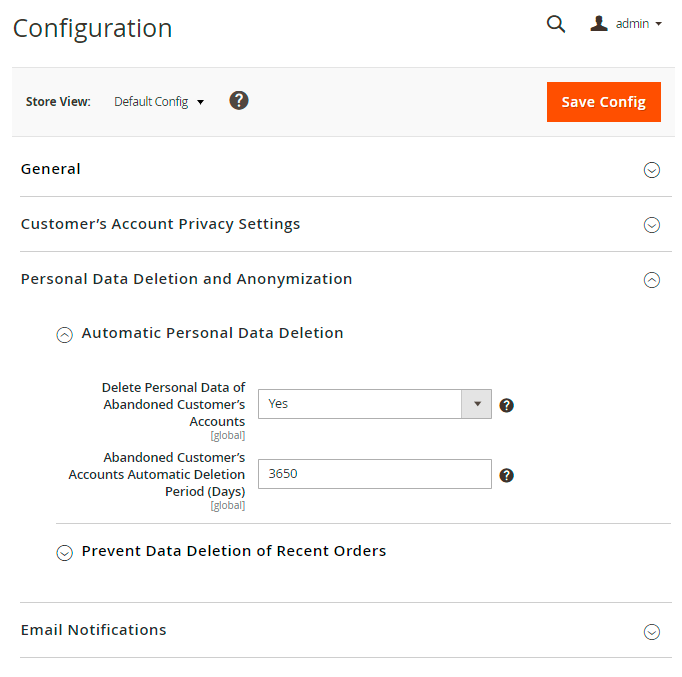 magento 2 gdpr gdpr 3