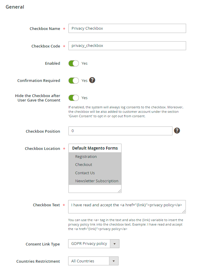 magento 2 gdpr gdpr 8