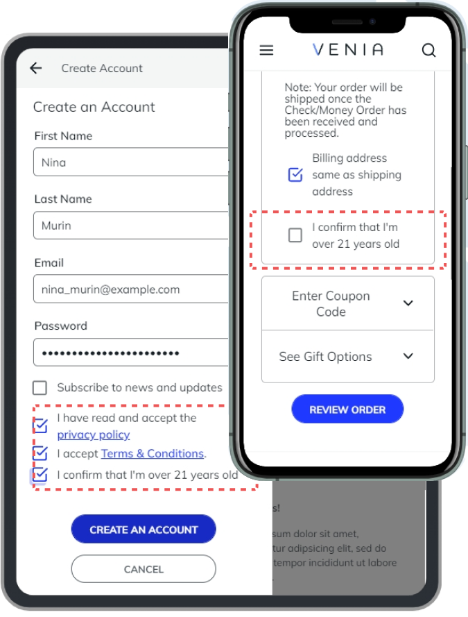 magento 2 gdpr pwa gdpr pages cons upd