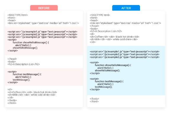 magento 2 google page speed optimizer gpso m2 moving to footer
