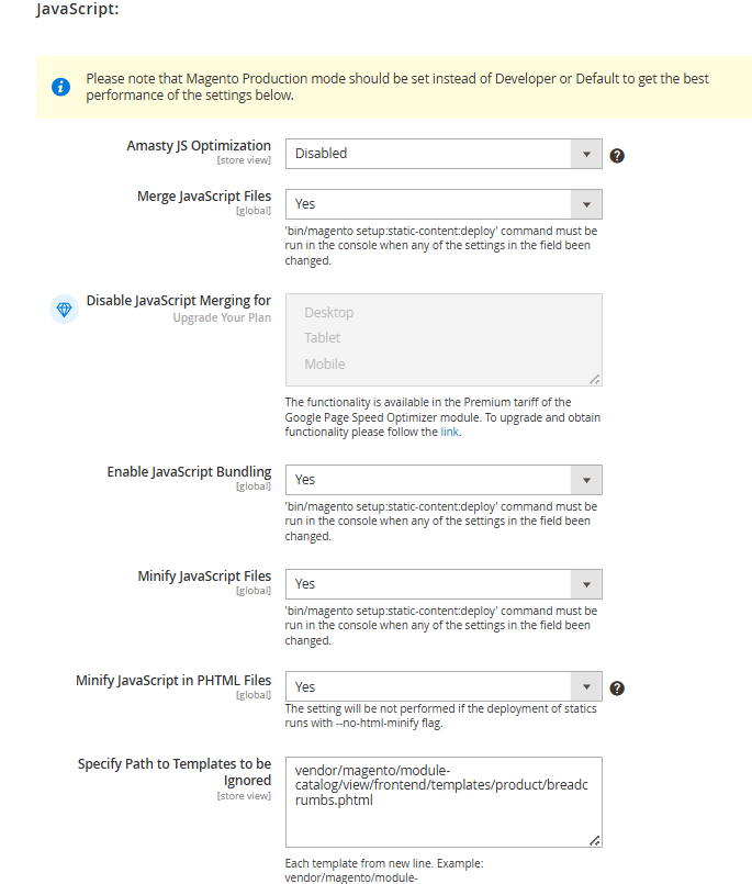 magento 2 google page speed optimizer gpso 3
