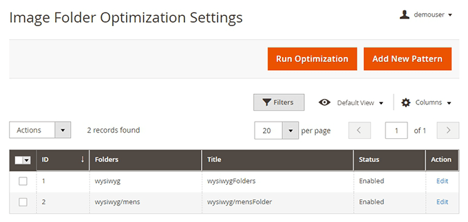magento 2 gpso m2 image folder optimization