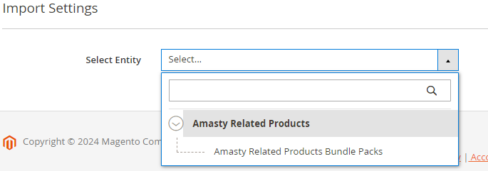 magento 2 import and export automatic related products import