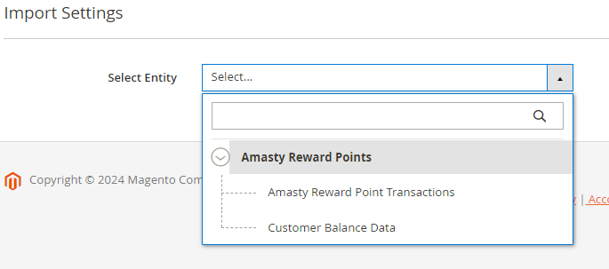 magento 2 import and export reward points pro import