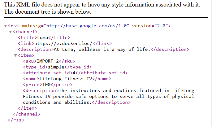 magento 2 import and export xml file example