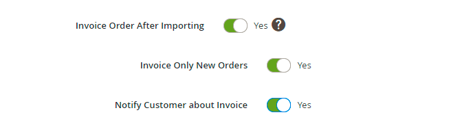 magento 2 import orders actions after exporting