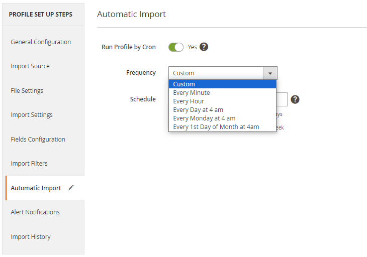 magento 2 import orders automatic export
