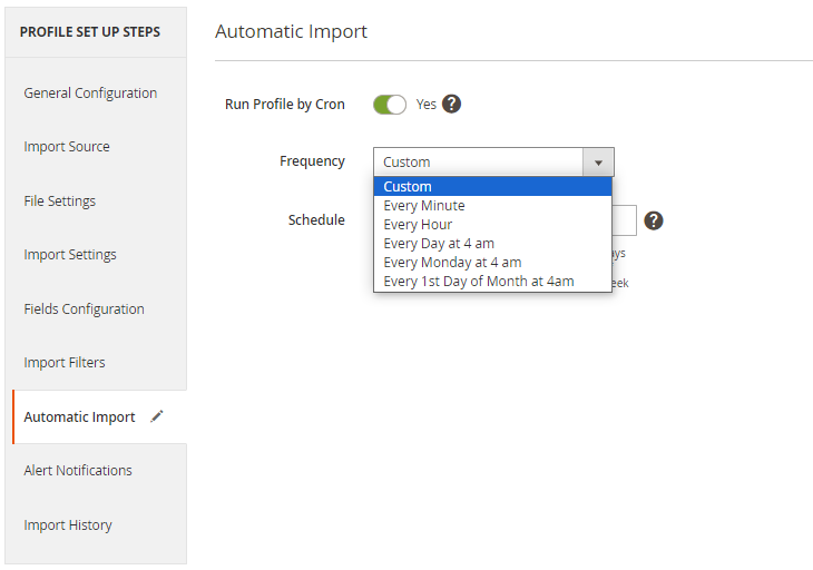 Automatically importing  Orders