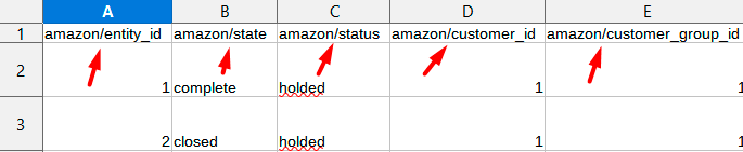 magento 2 import orders delimiter sample
