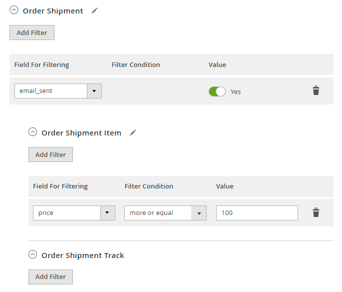 magento 2 import orders import orders filter tree