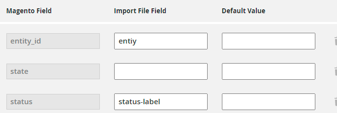 magento 2 import orders mapping