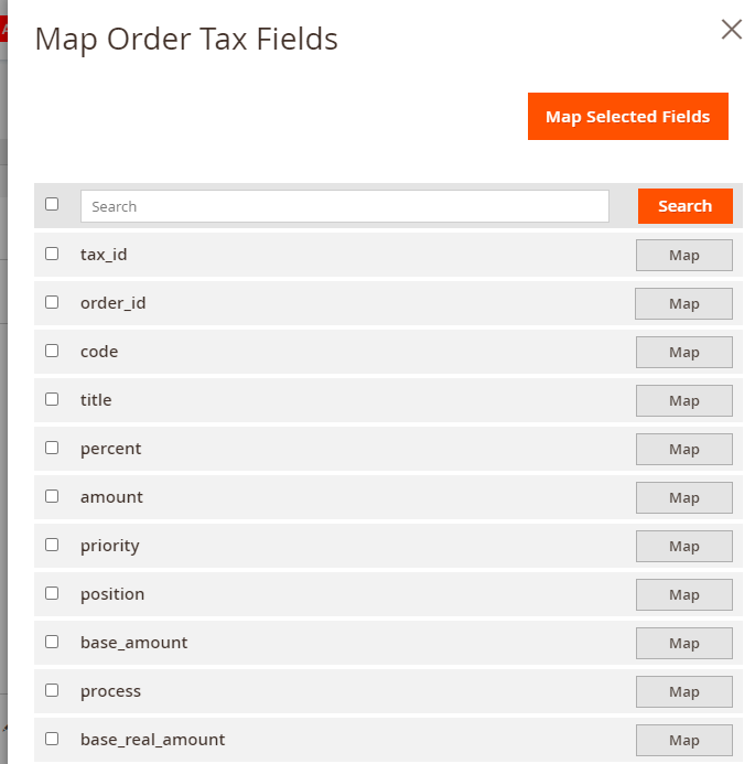 magento 2 import orders modal window
