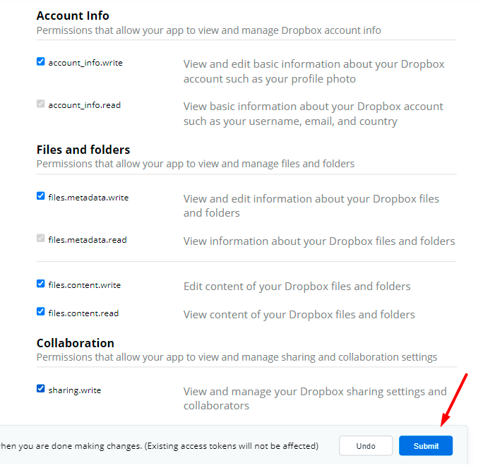 magento 2 import products dropbox step 4