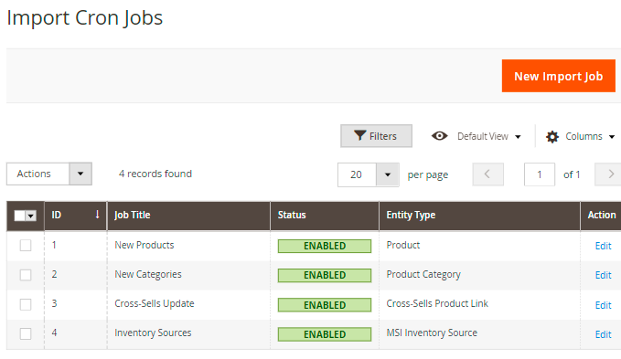 magento 2 import products importpro