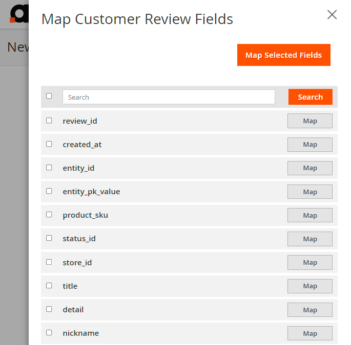 magento 2 import products mapproductfields