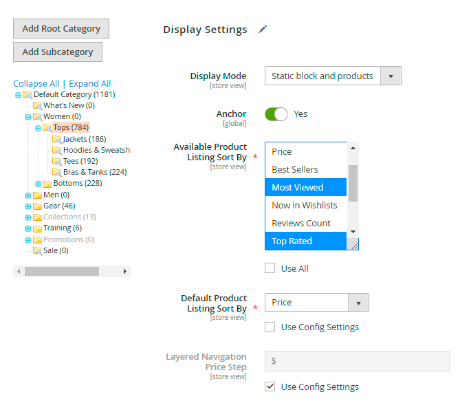 Magento 2 Category Sort By Extension - Rating, Price, Newest.