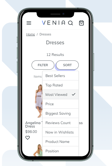 magento 2 improved sorting pwa sorting mobile