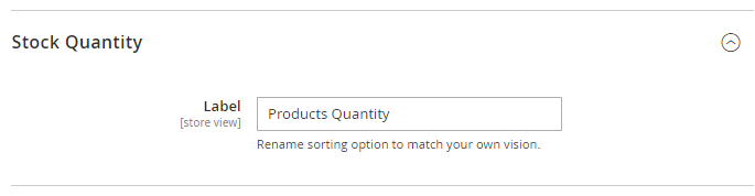 magento 2 improved sorting stock quantity