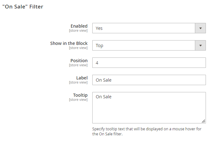 magento 2 improved layered navigation onsale filter 2309