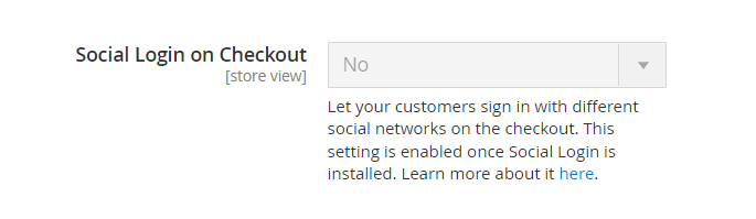 magento 2 one step checkout osc social login option