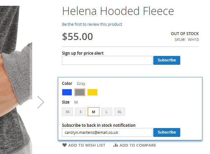 15+ Examples For Magento 2 Notify Me When This Product Is In Stock 